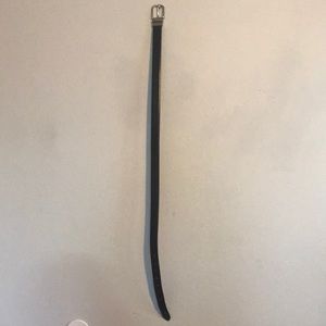 Black Leather Belt